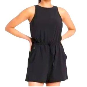 All In Motion Girls Size S (6/7) Jumpsuit Romper Sleeveless Black